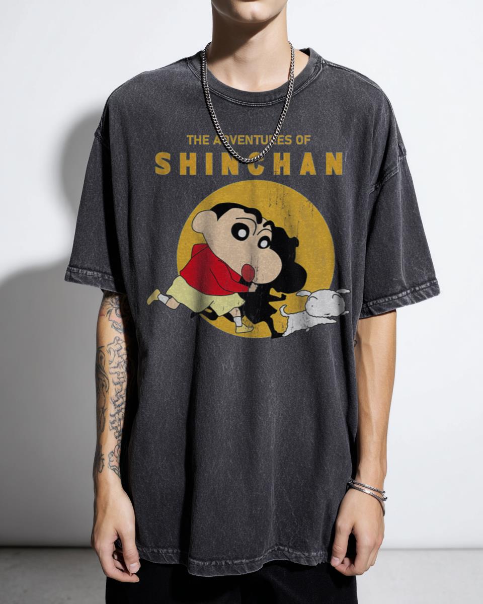 Mischievous Crayon Shin Chan Kawaii T-Shirt - Japanese Anime Fan Gift