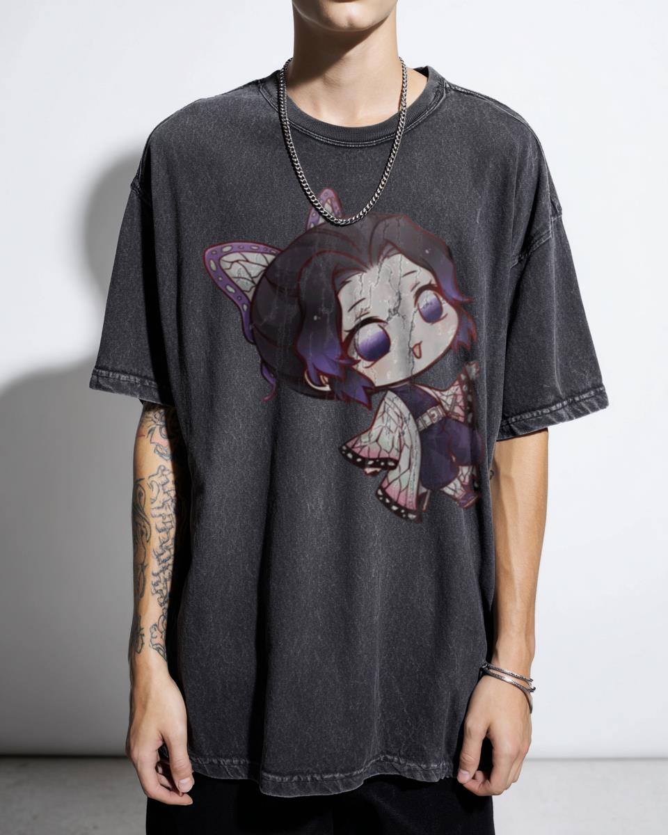 Mitsuri Kanroji Butterfly Wings Demon Slayer T-Shirt - KNY Anime Fan Apparel Unisex