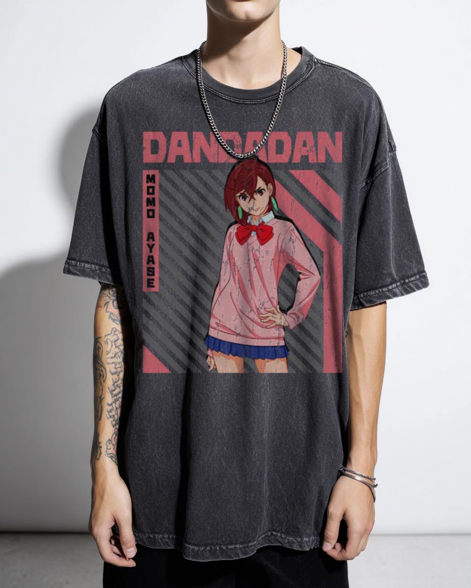 Momos Ayases I Dandadans Anime T-Shirt - Japanese Manga Otaku Fan