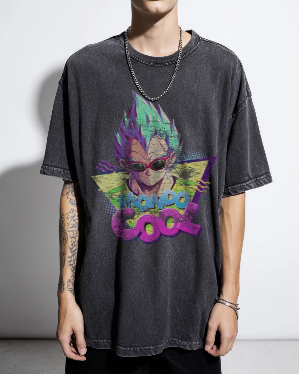 Mondo Cool T-Shirt | 90s Anime Dragon Ball Retro Aesthetic Tee