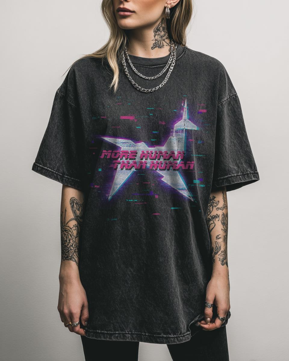 More Human Than Human T-Shirt – Blade Runner Sci-Fi Quote Art