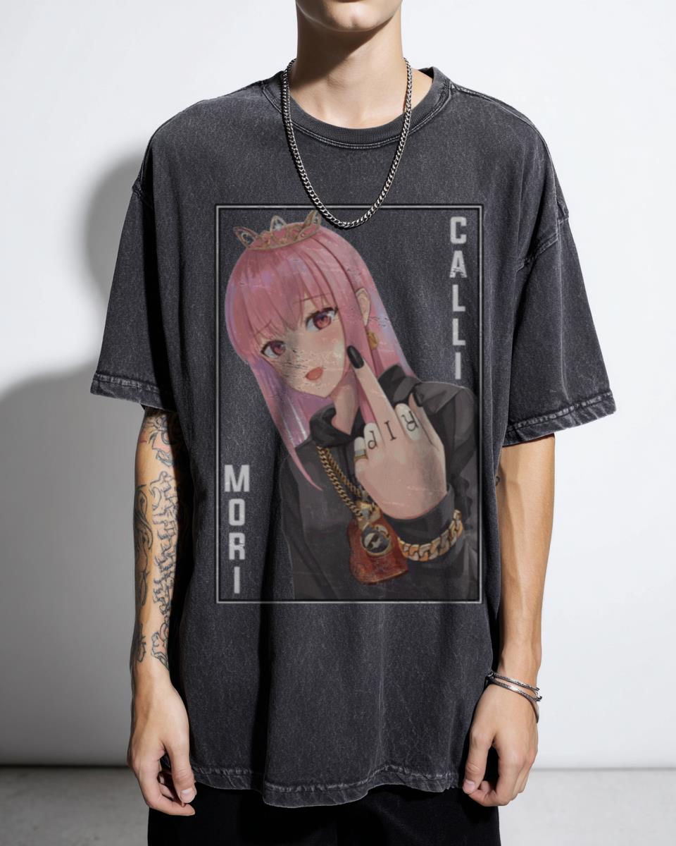 Mori Calliope Hololive EN Vtuber T-Shirt | Anime Girl Tee