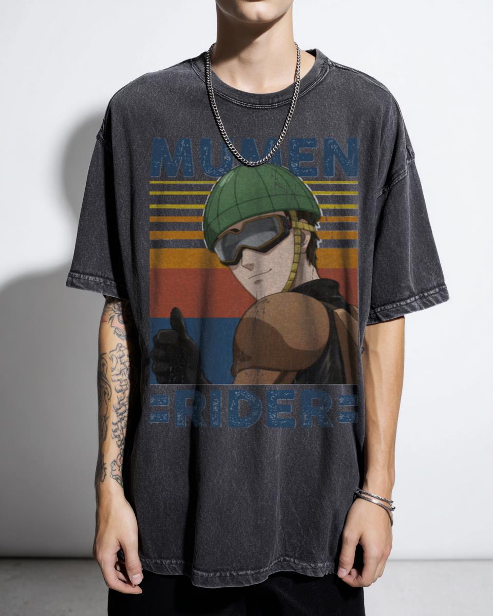 Mumen Rider "Success From Failure" Anime Quote T-Shirt - One Punch Man Hero