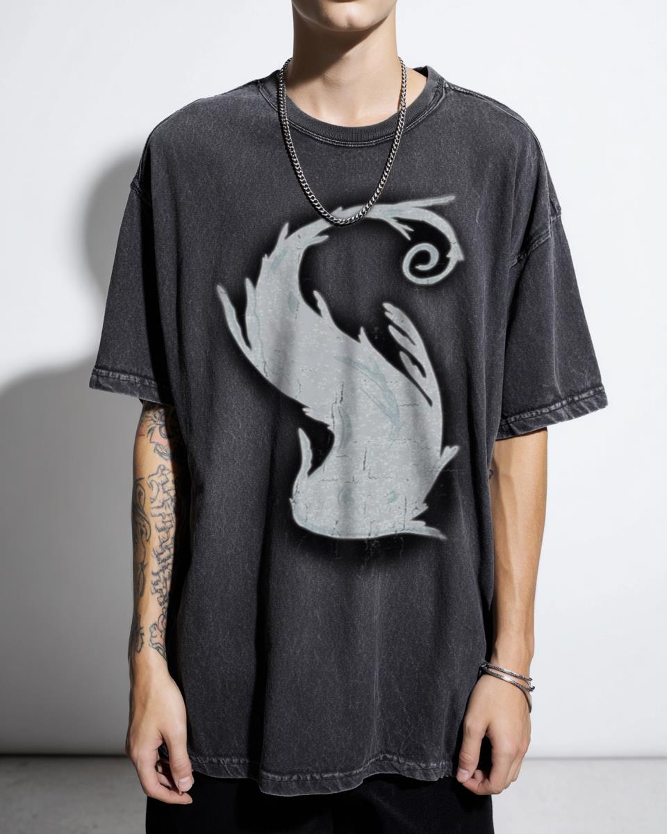 Mushishi Silver Mushi Anime Manga T-Shirt - Ginko Nature Spirit Fan Art Tee