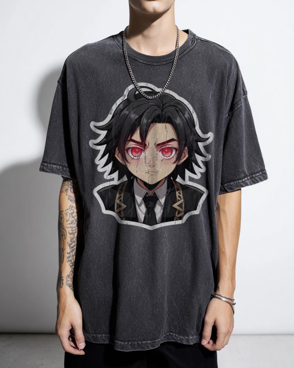 Muzan Kibutsuji Demon King Anime T-Shirt - Demon Slayer Manga Villain