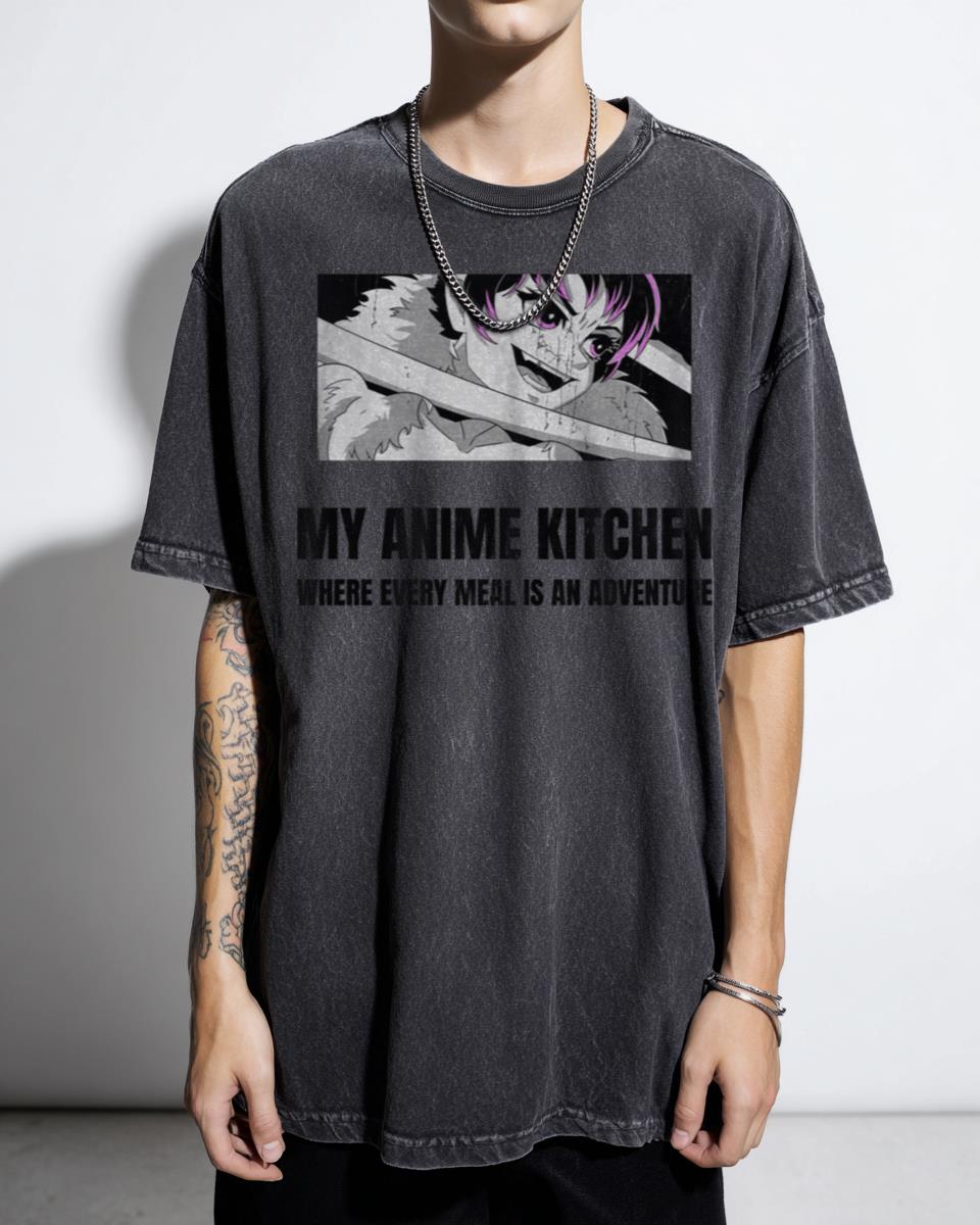 My Anime Kitchen Every Meal Is Adventure T-Shirt - Funny Foodie Cooking Humor