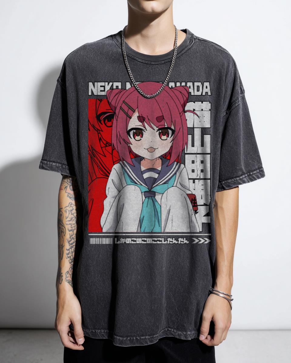 My Deer Friend Nokotan Neko Nekoyamada Anime T-Shirt - Kawaii Manga Character Tee Unisex