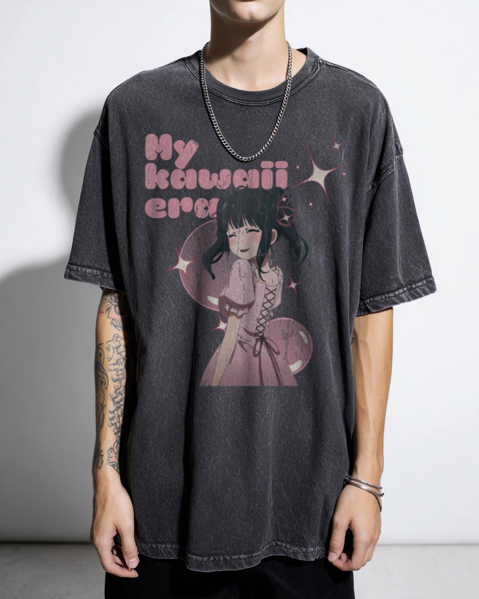 My Kawaii Era Pastel Anime Girl T-Shirt - Japanese Aesthetic Otaku Fashion