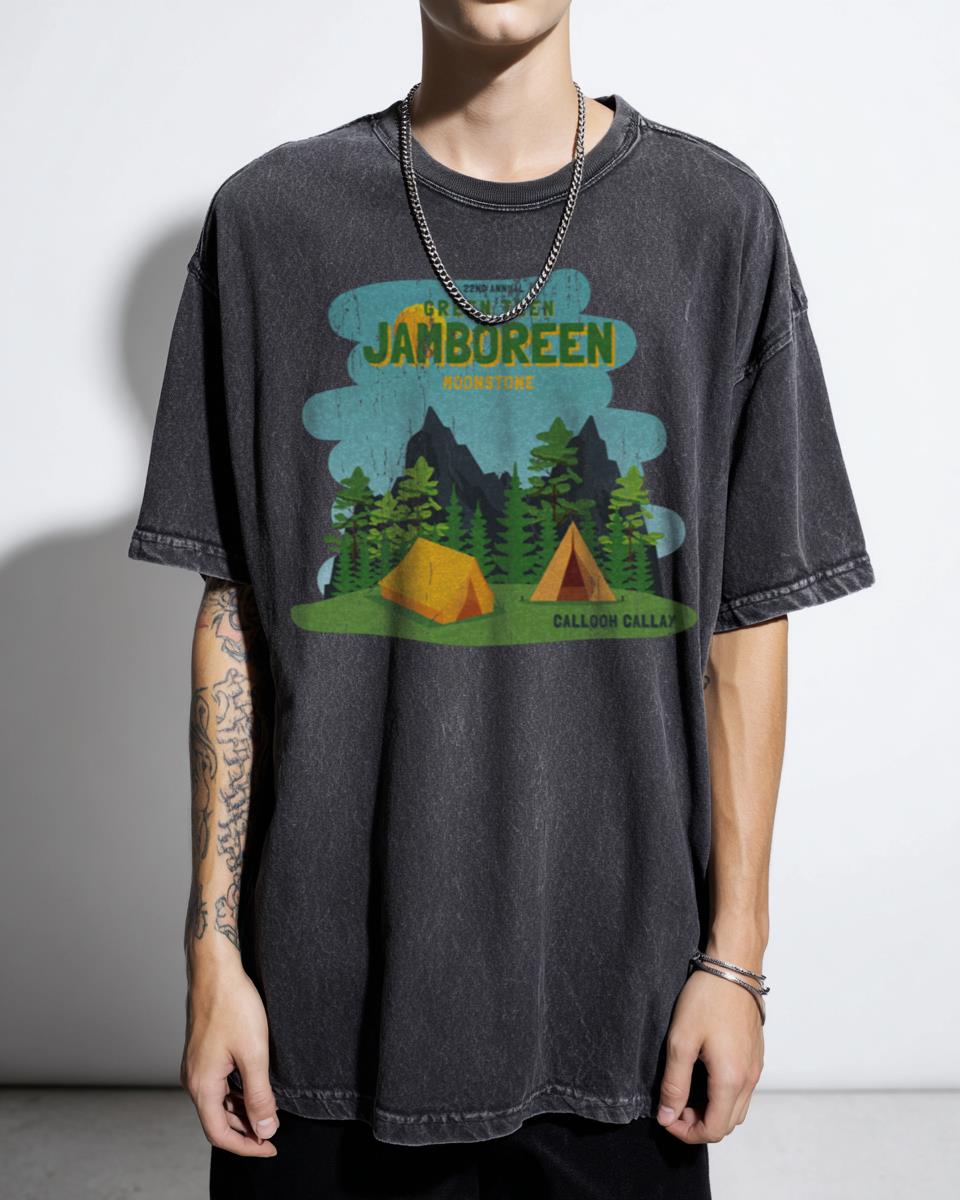 NADDPOD Green Teen Jamboreen D&D T-Shirt - Dungeons & Dragons Podcast Fan Unisex