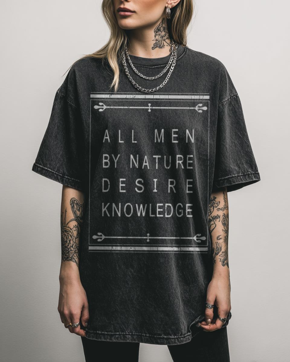 Nagai Kei Ajin Anime Quote T-Shirt – Aristotle Knowledge Manga