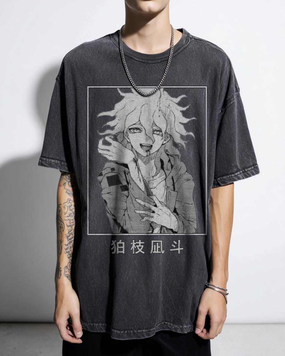 Nagito Komaeda Anime T-Shirt | Danganronpa 2 Manga Fan Apparel