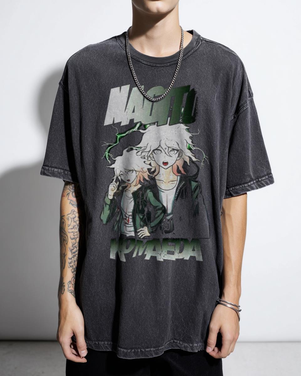 Nagito Komaeda Danganronpa 2 Anime T-Shirt - SDR2 Fanart Manga Merch