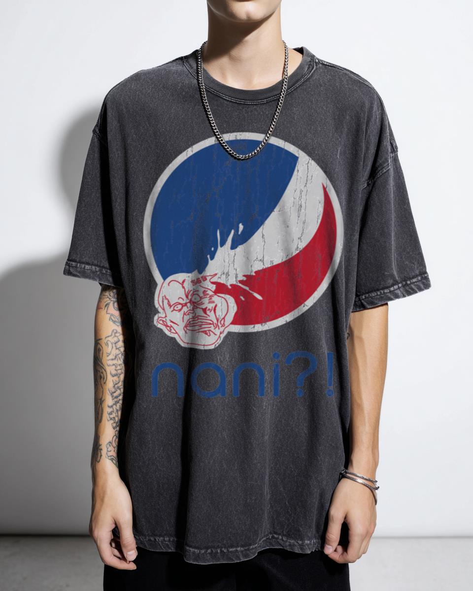 Nani Cola Fist of the North Star T-Shirt - 80s Anime Meme Otaku Unisex