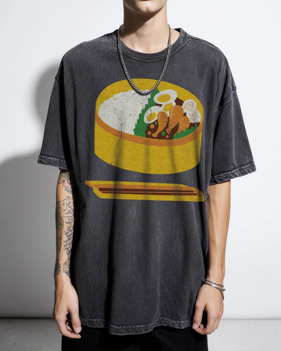 Naruto Anime Ramen Bowl T-Shirt - Japanese Foodie Fan Art