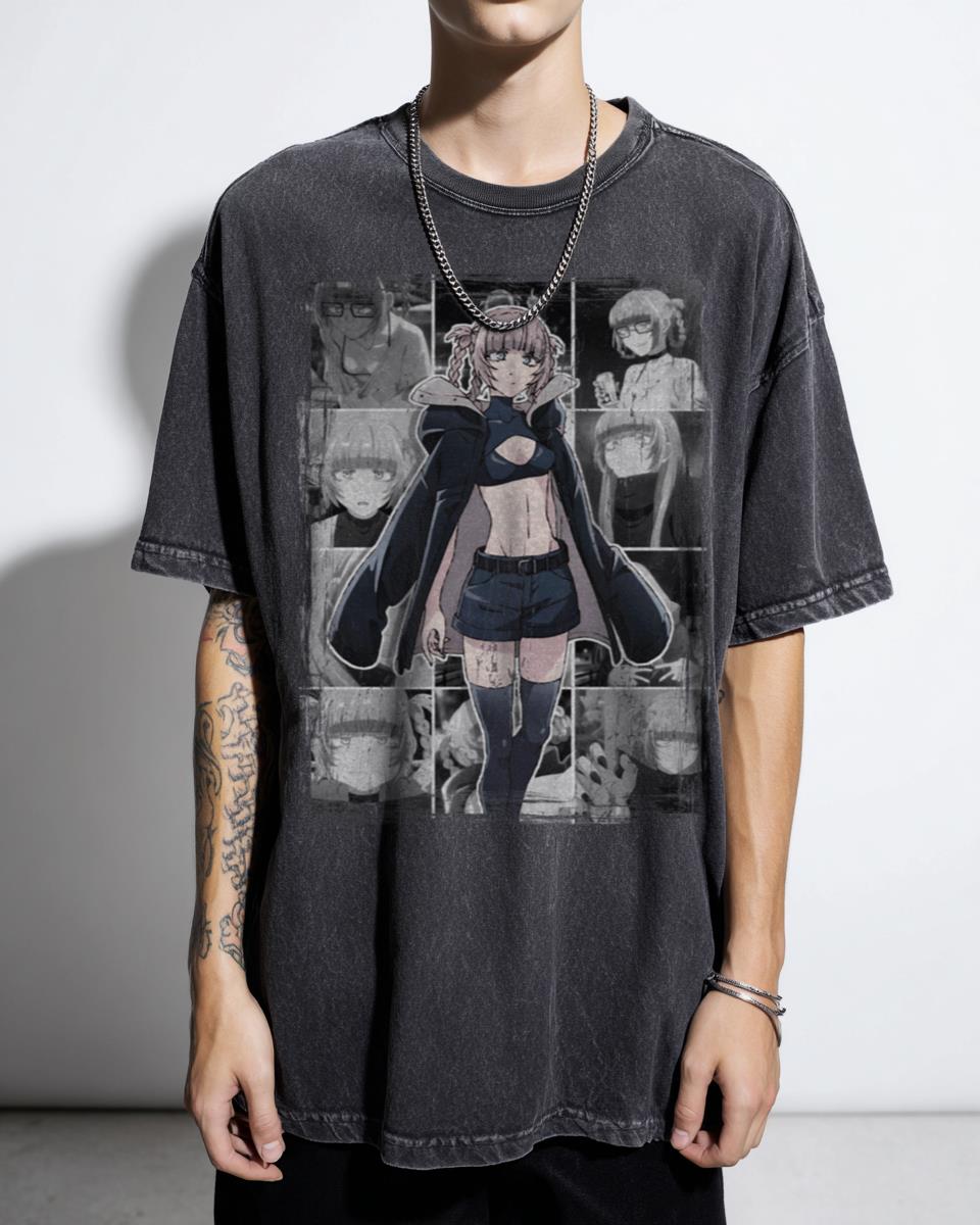 Nazuna Nanakusa Call of the Night Anime T-Shirt - Yofukashi no Uta Manga Girl