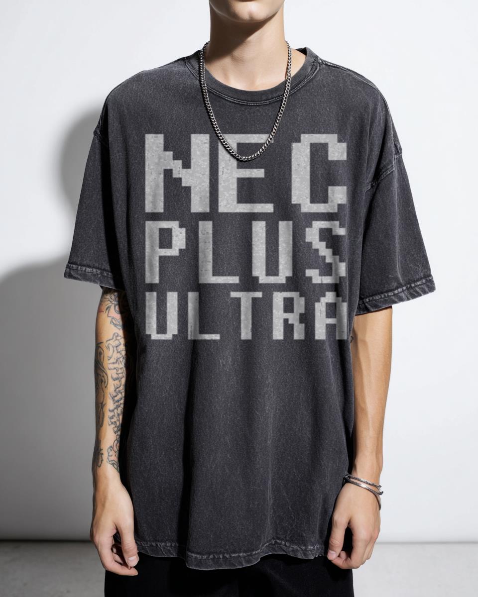 NEC PLUS ULTRA Coffee Morning Street Style T-Shirt - Cool Electronic Vibe
