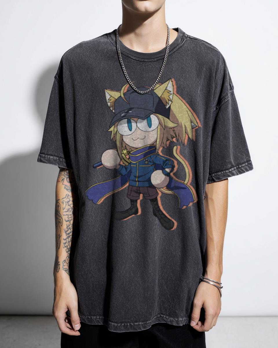 Neco Arc Anime Character T-Shirt - Manga Otaku Fan Unisex