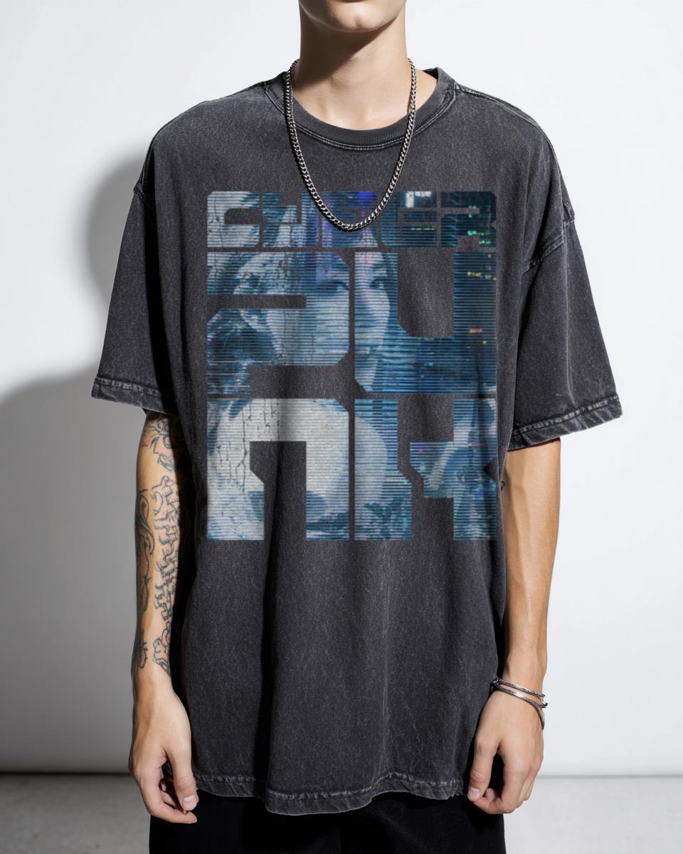 Neo-Tokyo Anime Cyberpunk T-Shirt - Blade Runner Edgerunners Style