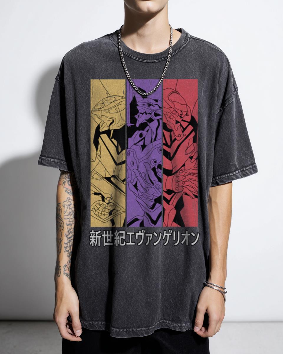 Neon Genesis Evangelion Eva 01 Mecha T-Shirt - Anime Manga Fan Apparel