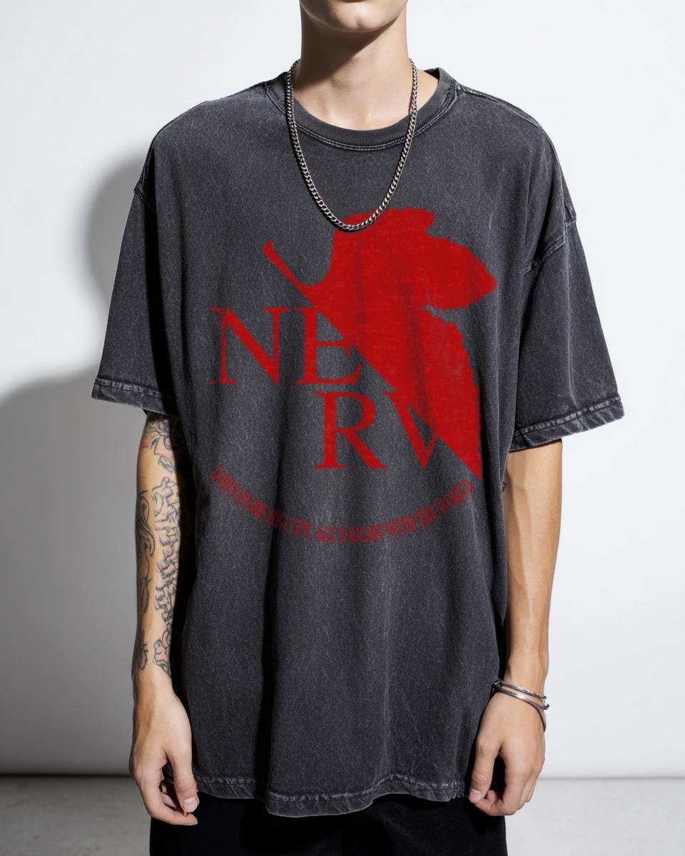 Neon Genesis Evangelion NERV Logo Anime T-Shirt