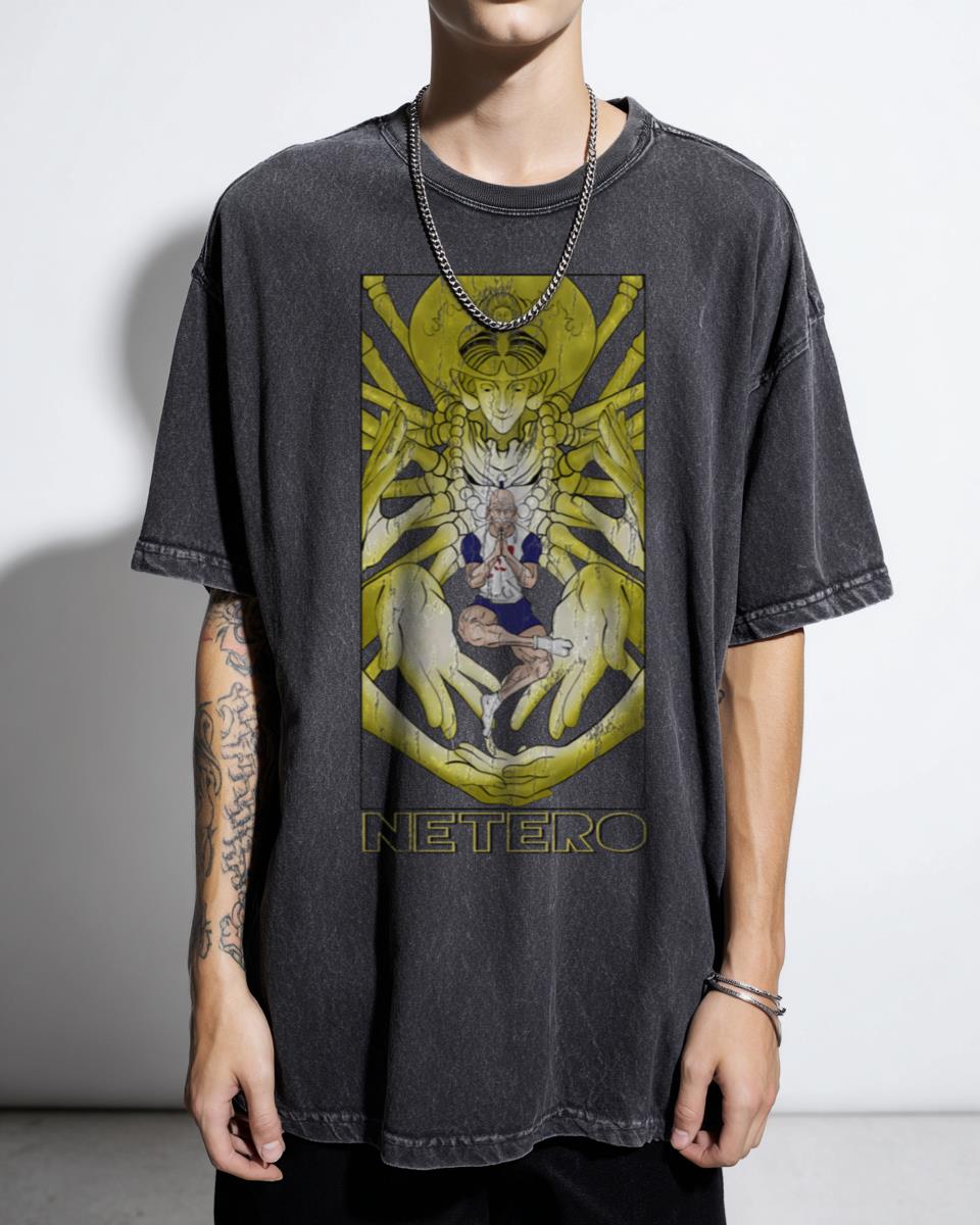 Netero Hunter X Hunter Anime Manga T-Shirt - Gon Killua Fan Apparel