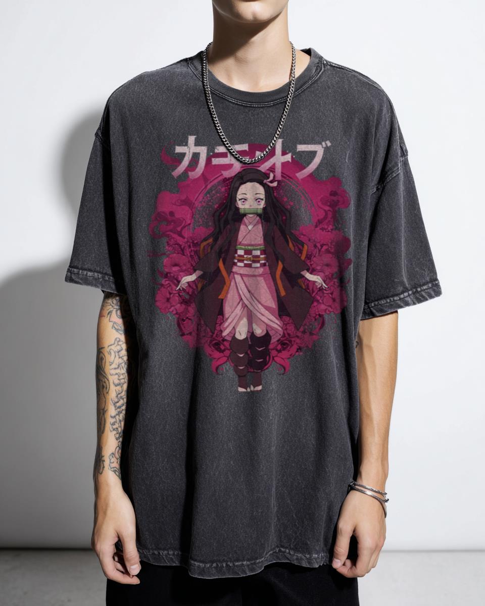Nezuko Kamado Demon Slayer Anime T-Shirt - Premium Fan Art