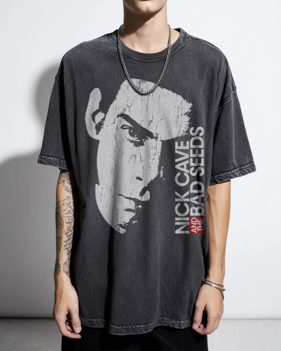 Nick Cave Gothique Seed Graphic T-Shirt - Alternative Music Fan Unisex