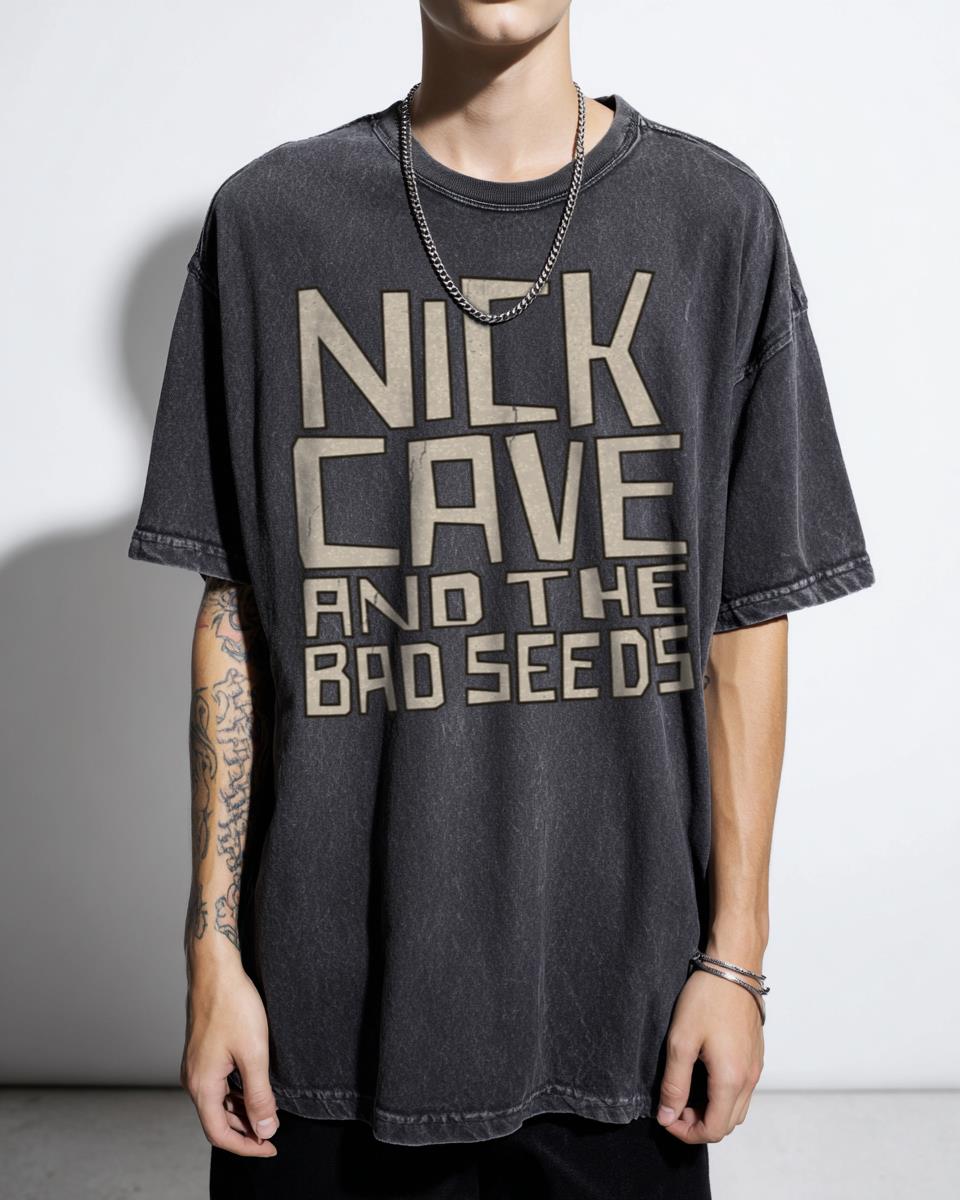 Nick Cave & The Bad Seeds Ghosteen T-Shirt - Punk Rock Blues Music Band Apparel