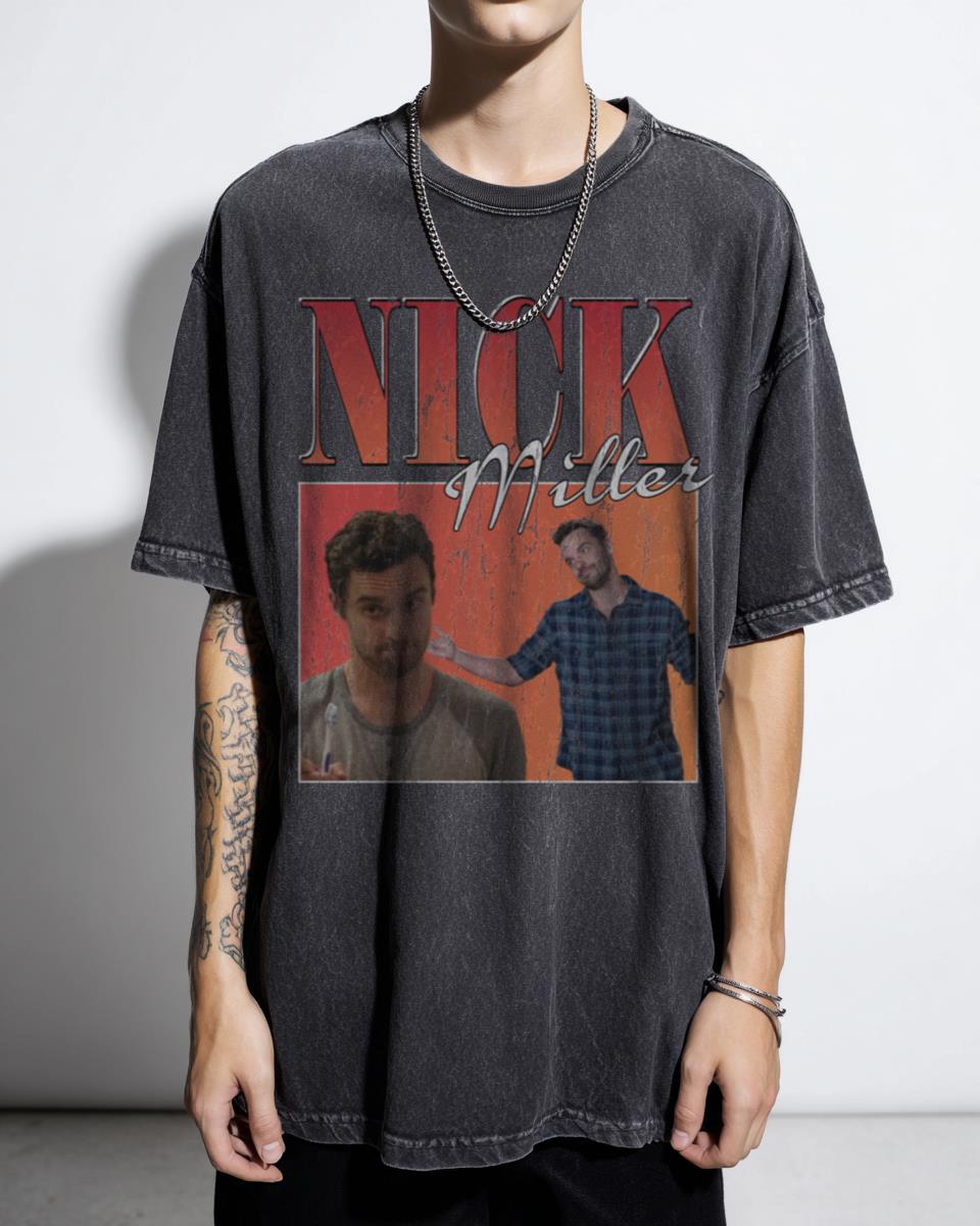 Nick Miller Homage T-Shirt | New Girl TV Show Fan Tee
