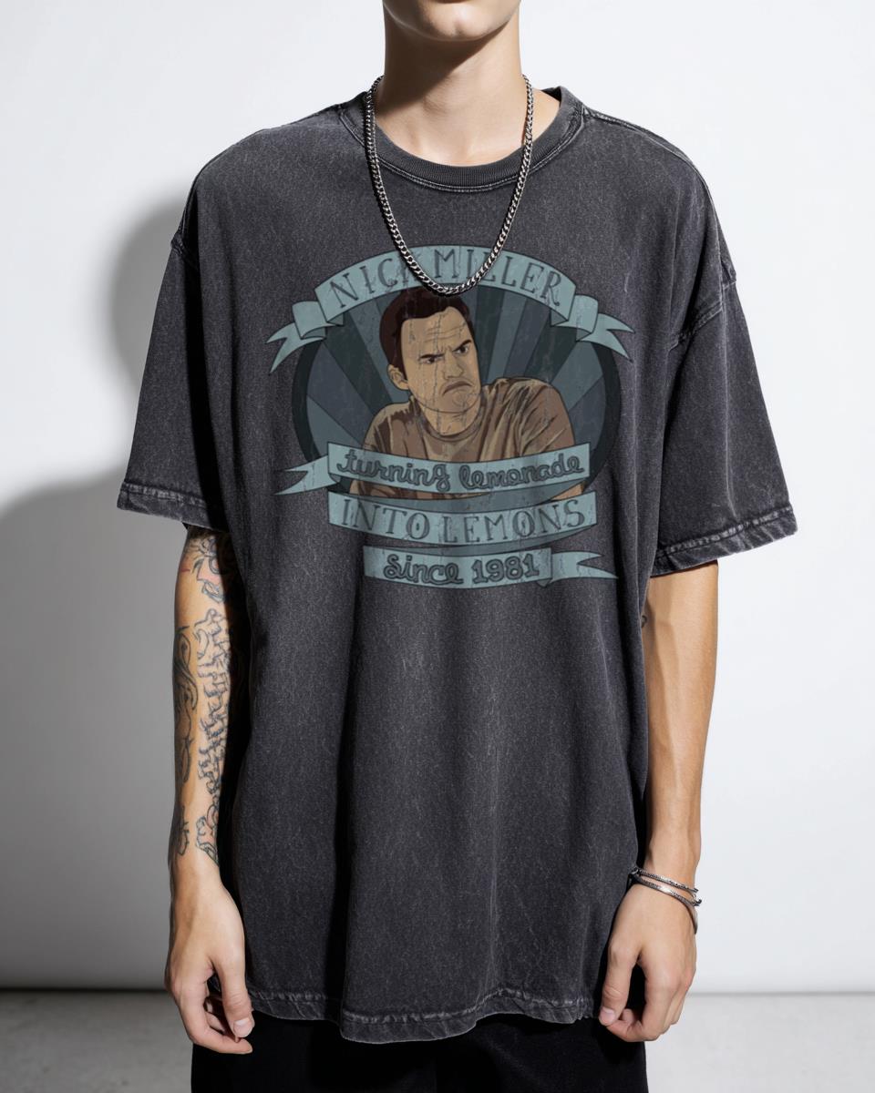 Nick Miller New Girl Tribute T-Shirt - Jake Johnson Sitcom Fan Merch