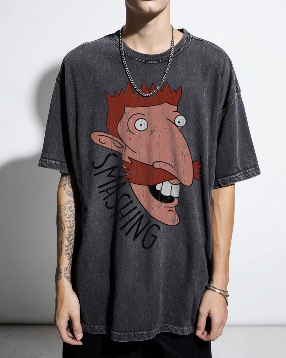 Nigel Thornberry 'Smashing' T-Shirt - 90s Nickelodeon Wild Thornberrys Kids