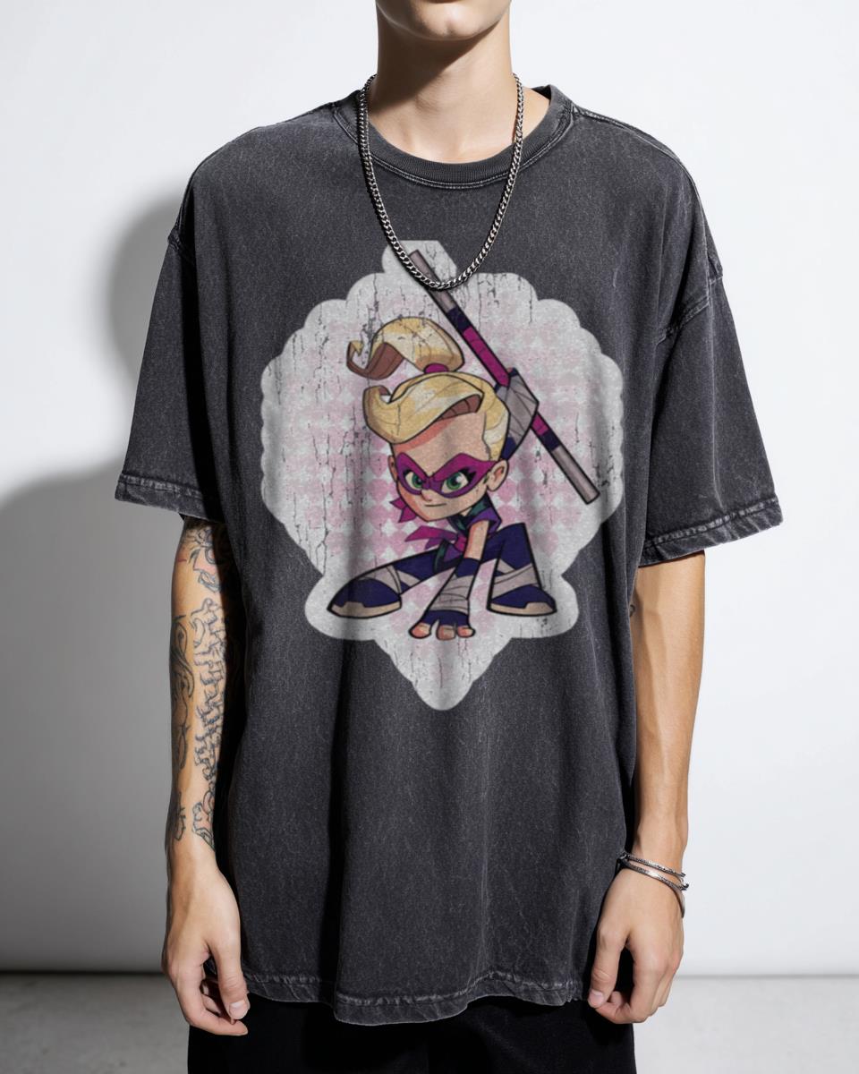 Ninja Kidz Cartoon Girl Kids T-Shirt - YouTube Channel Apparel for Girls