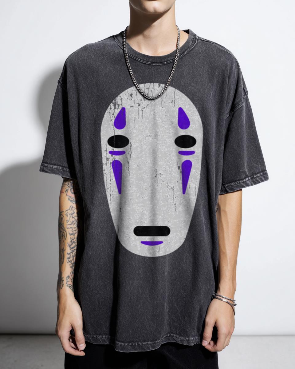 No Face Spirited Away Studio Ghibli T-Shirt - Cute Funny Ghost Anime Tee