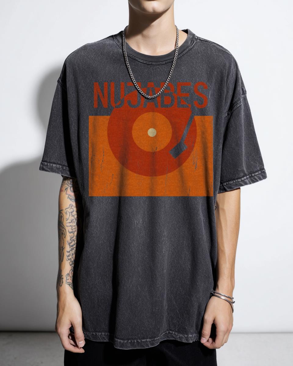 Nujabes Samurai Champloo Anime T-Shirt - Mugen Jin Fuu Hip Hop Fan