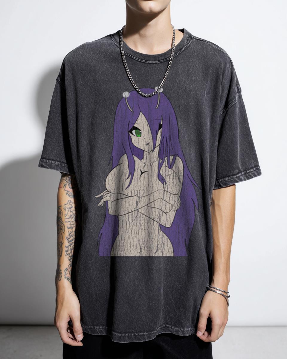 Numi Anime Alien Girl T-Shirt | Monster Musume Style Graphic