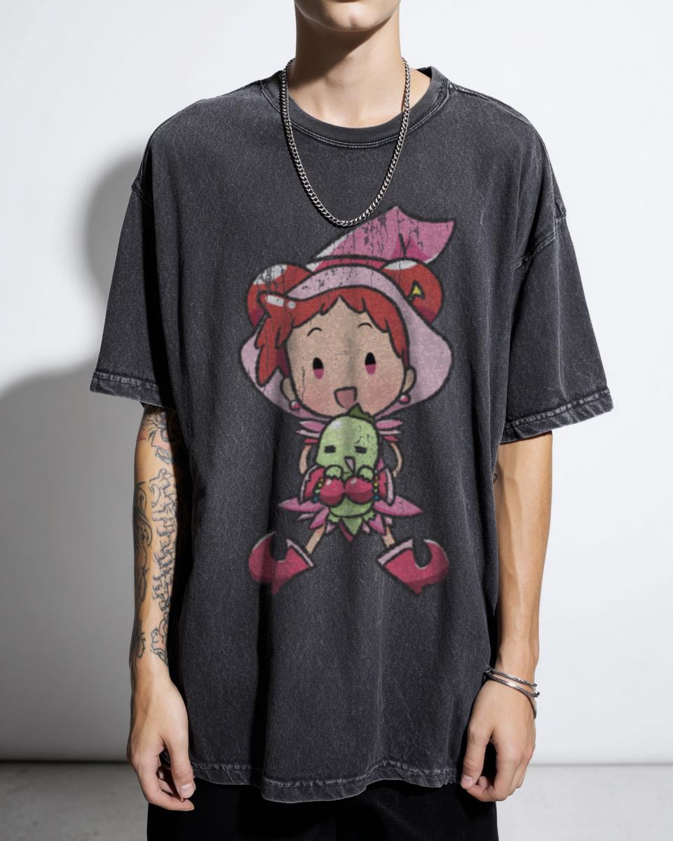 Ojamajo Doremi Chibi T-Shirt | Magical Girl Anime Graphic