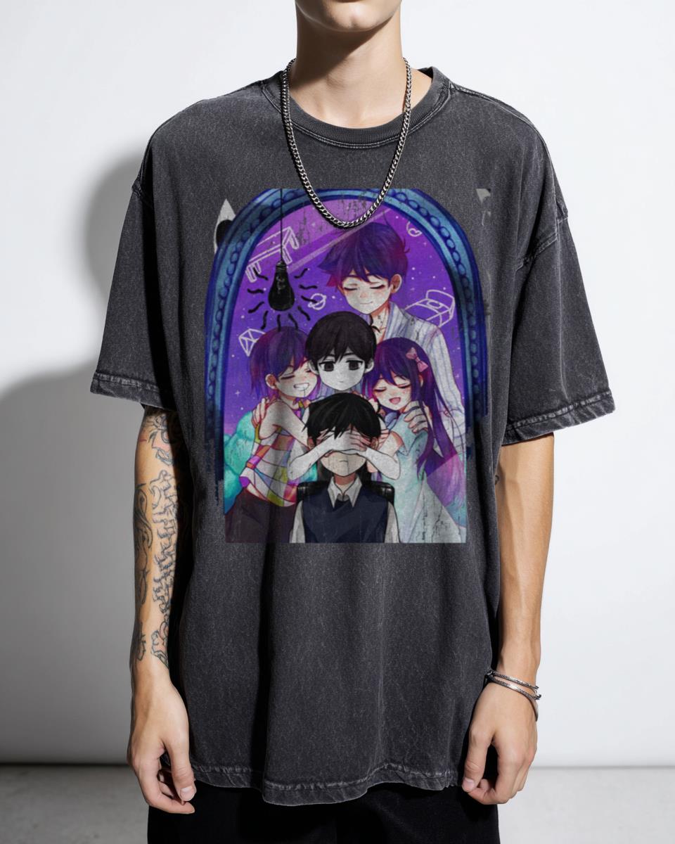 Omori Aubrey RPG Game T-Shirt - Indie Horror Psychological Fan Art