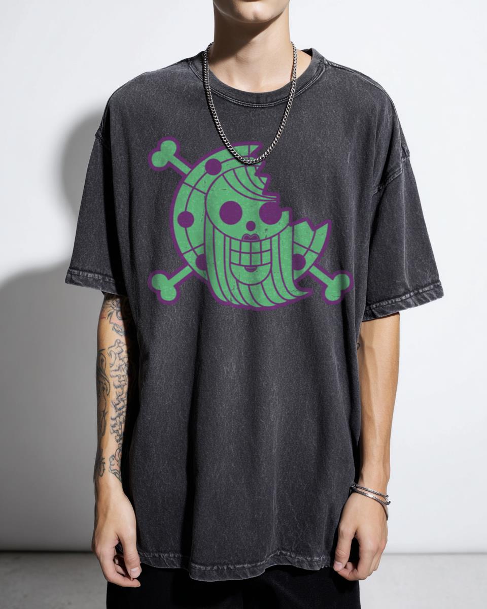 One Piece Bonney Pirates Jolly Roger T-Shirt - Jewelry Bonney Supernova