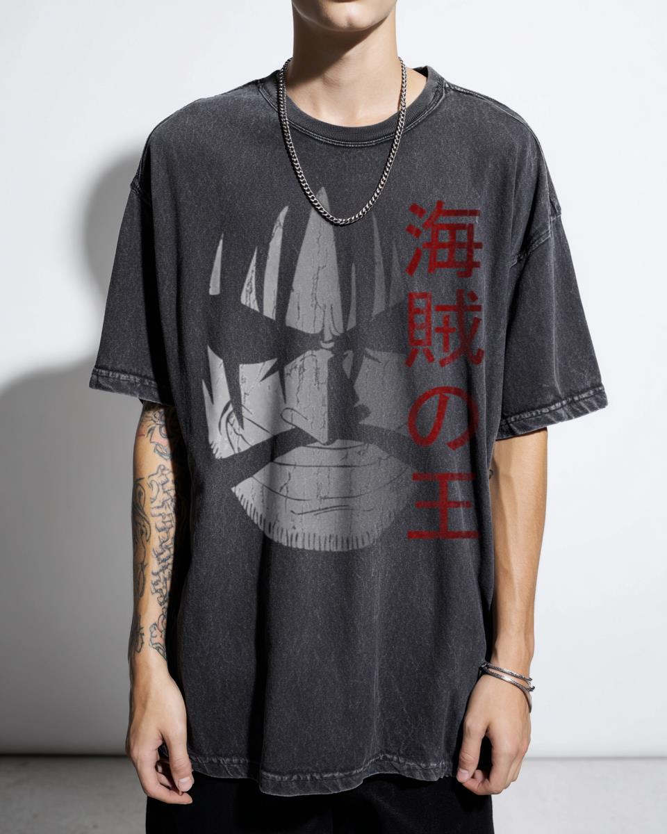 One Piece Gol D Roger King of Pirates T-Shirt - Anime Jolly Roger Fan Unisex