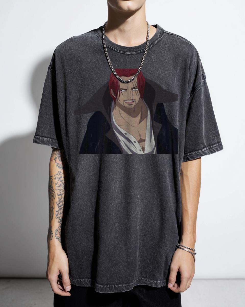 One Piece Straw Hat Jolly Roger Anime T-Shirt - Monkey D Luffy Pirate Manga Fan Unisex