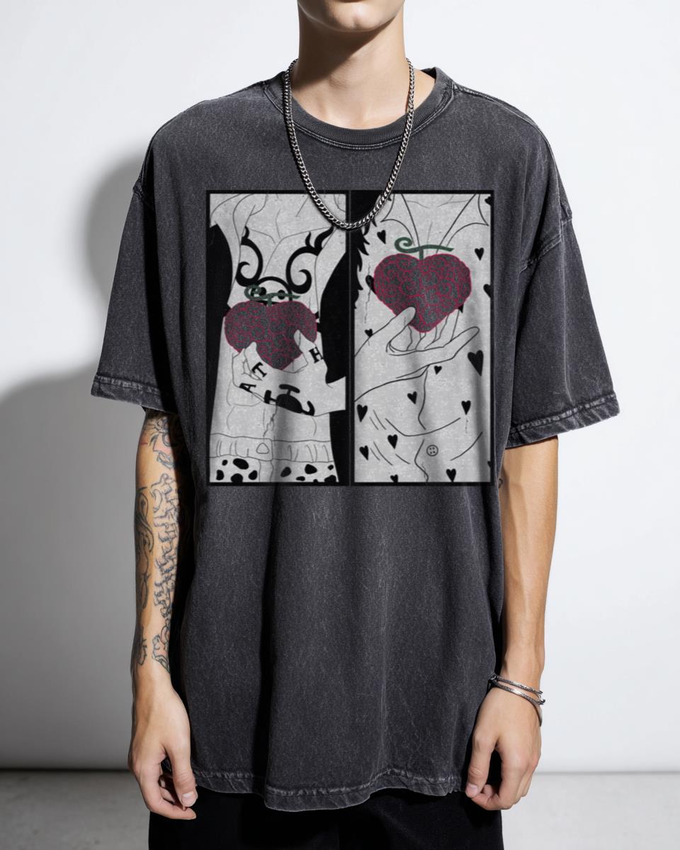 One Piece Trafalgar Law Op-Op Legacy T-Shirt - Corazon Devil Fruit Anime