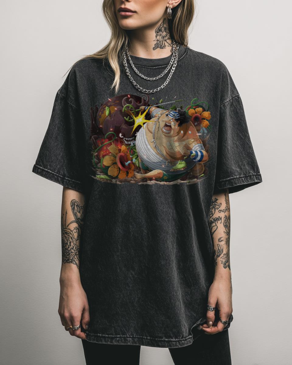 One Piece Usopp In Timeskip Anime T-Shirt – Straw Hat Pirates Manga Fan Merch