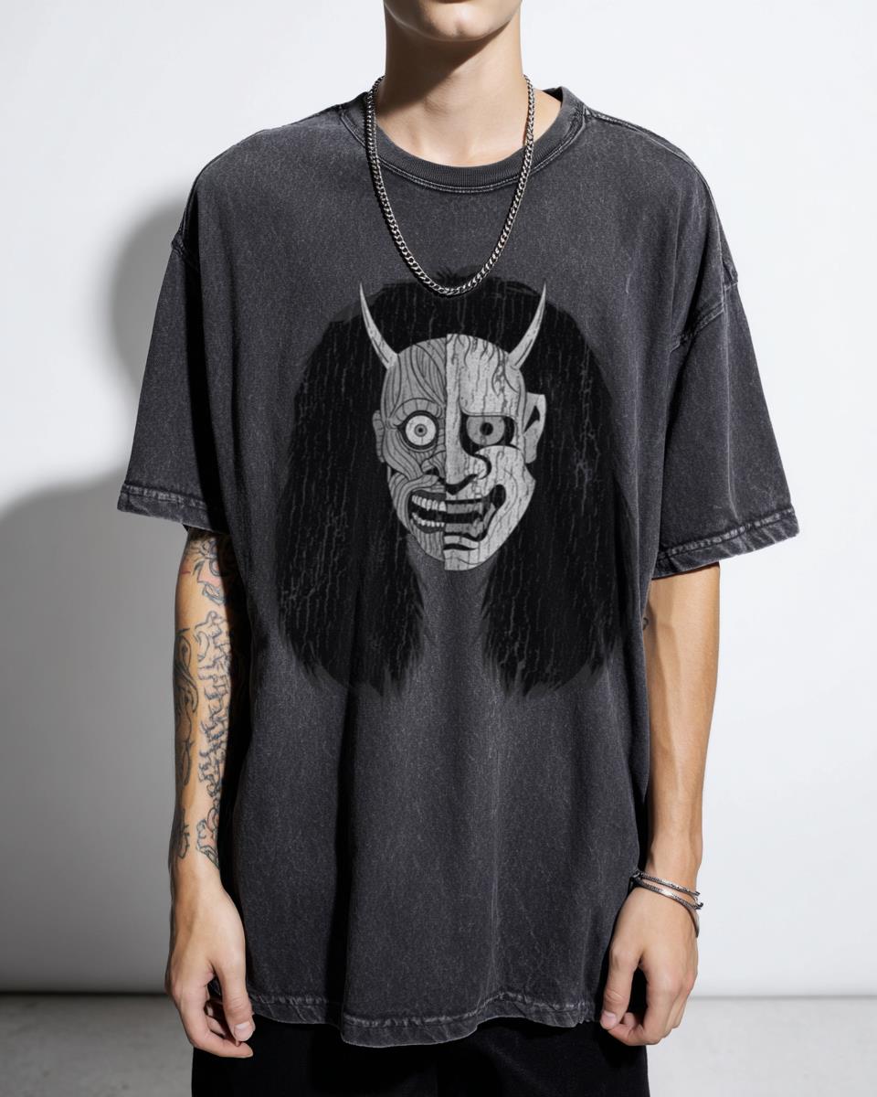 Onibaba Demon Art T-Shirt | Japanese Macabre Folklore