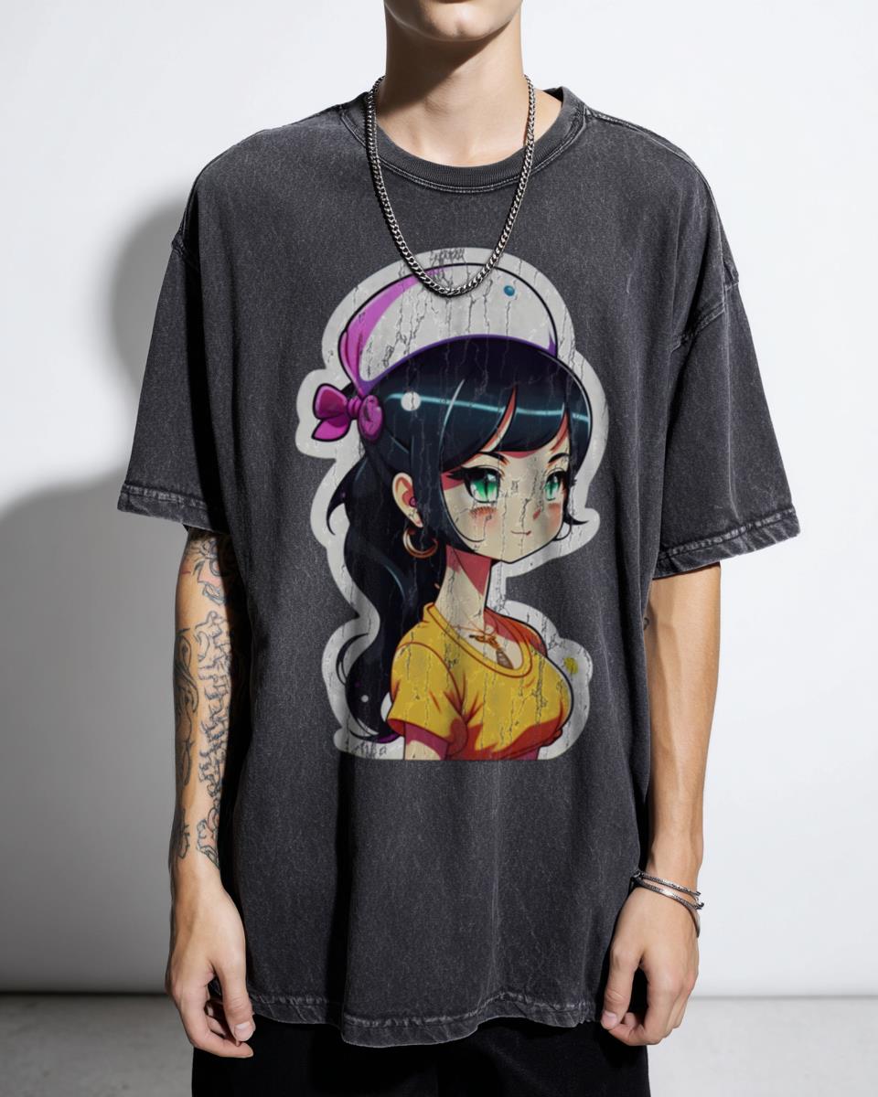 Oshi no Ko Anime Cute Girls T-Shirt - Idol Manga Fan Art Unisex Tee