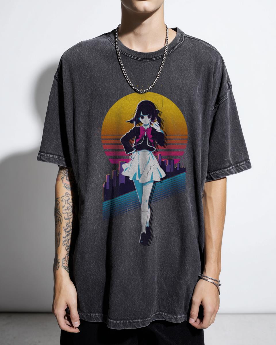 Oshi No Ko Kana Arima 80s Retro Anime Tee