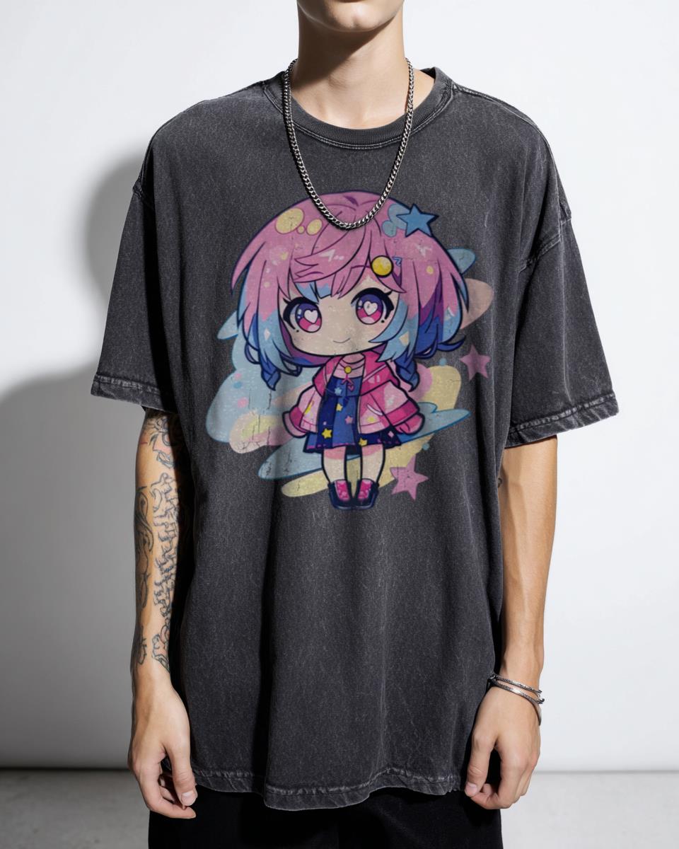 Otori Emu Lovely Project Sekai Vocaloid T-Shirt - Colorful Stage Wonderlands x Showtime Tee