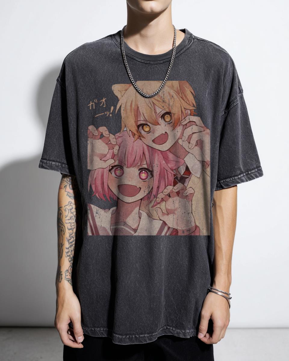 Otori Emu & Miku Couple T-Shirt - Project Sekai Vocaloid Fan Unisex