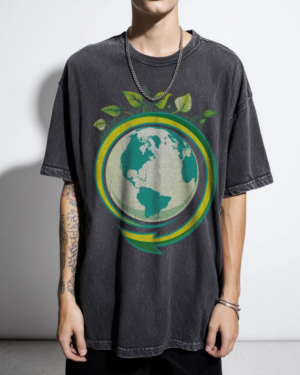 Our Planet Earth Day Eco-Friendly T-Shirt - Environmental Awareness Nature