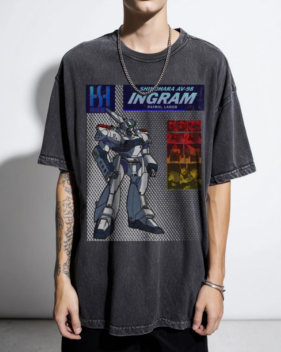 Patlabor AV-98 Ingram Mecha Tee | 80s 90s Anime Shirt
