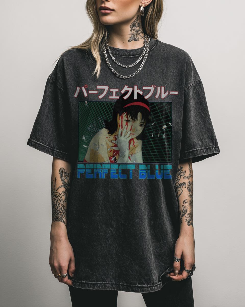 Perfect Blue Mima Kirigoe Retro Anime T-Shirt | Vintage Movie Tee